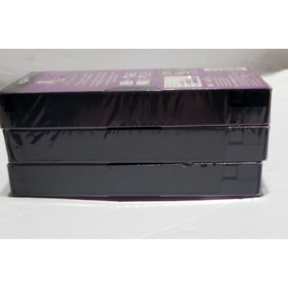 3 Sony VHS T-160 Blank Tapes 8HR Standard Grade New Sealed Vintage VCR - Picture 6 of 7